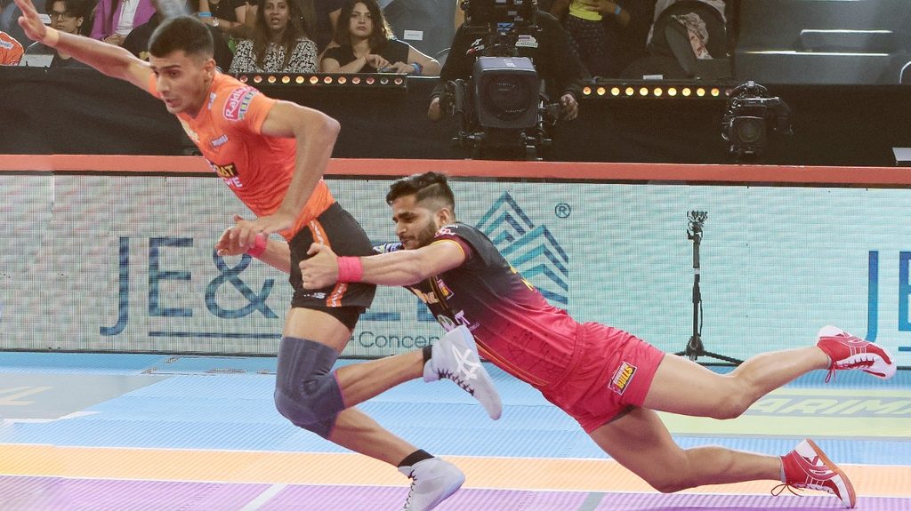 U Mumba Vs Haryana Steelers In Match 66 Of Pro Kabaddi Season 10