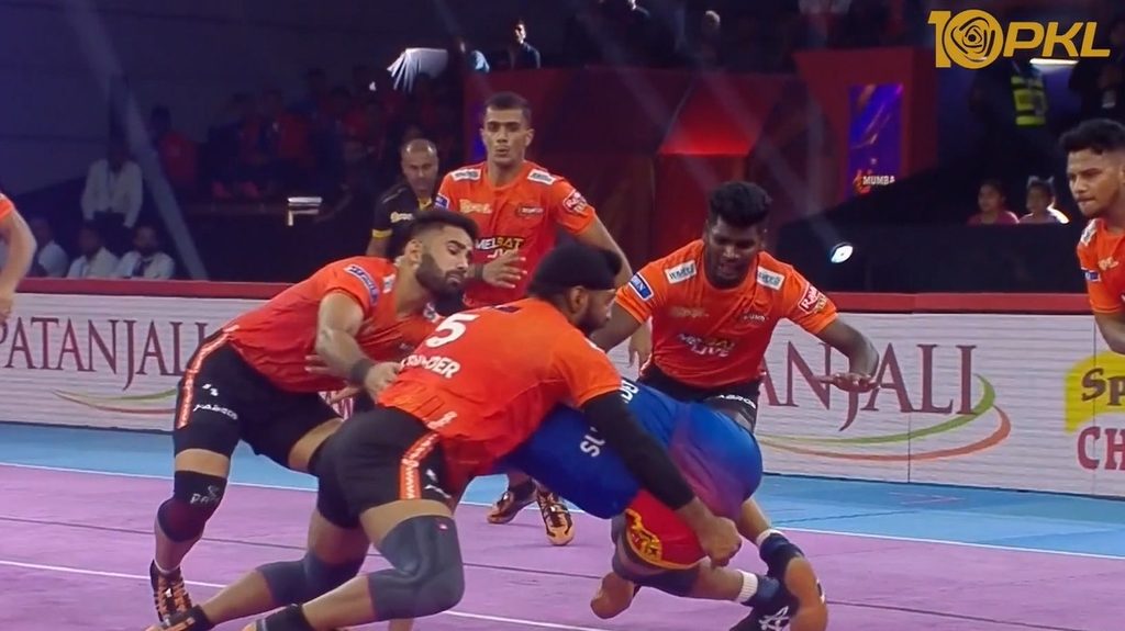 Match Highlights U Mumba Vs U P Yoddhas December 2 PKL Season 10