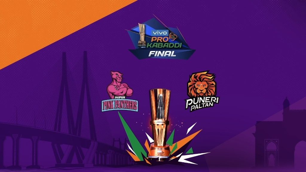 Vivo Pro Kabaddi Season Final Jaipur Pink Panthers Vs Puneri Paltan