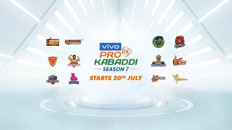 Start date of VIVO Pro Kabaddi Season VII announced