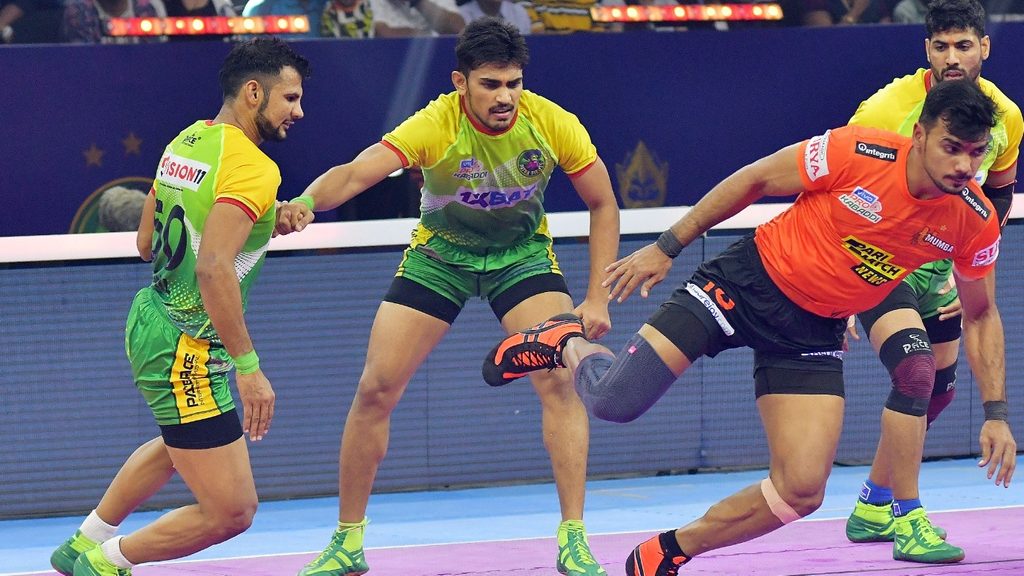 U Mumba End Patna Pirates Unbeaten Run By Beating Them In Vivo Pro Kabaddi Season