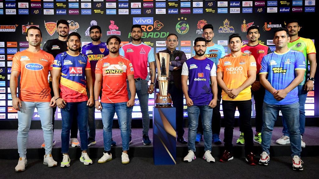 Pro kabaddi deals teams