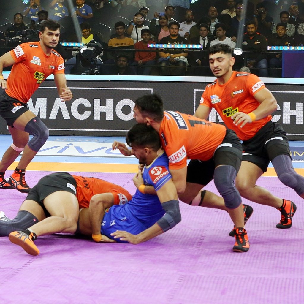 Pro Kabaddi Season 9: U.P. Yoddhas beat U Mumba 38-28