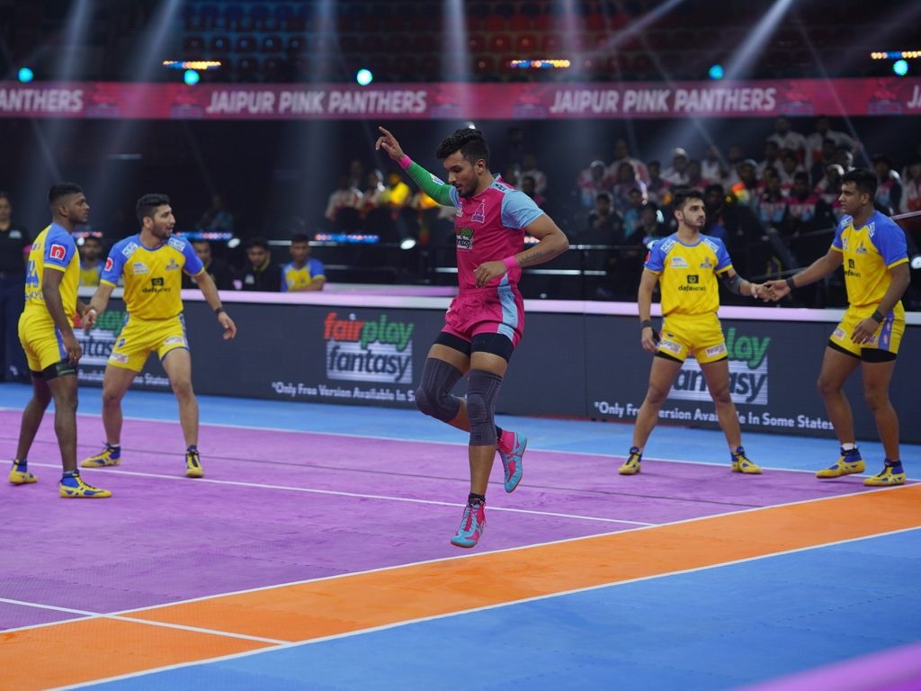 Jaipur Pink Panthers' Arjun Deshwal, Ankush Emerge as Best Players