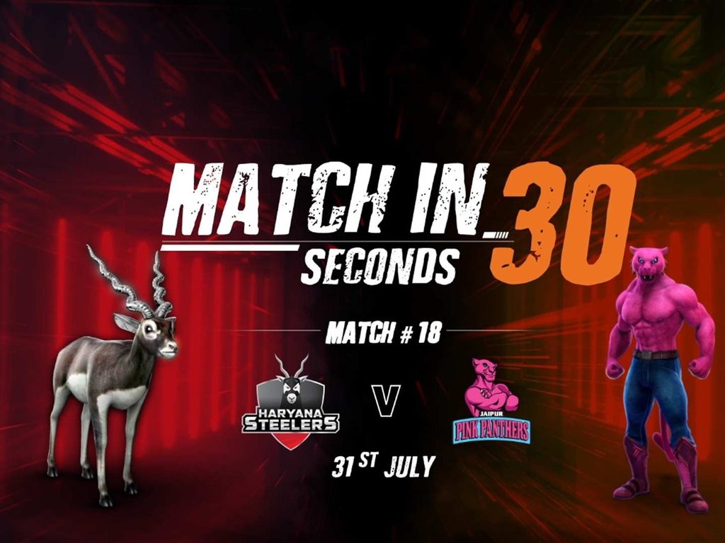 Haryana Steelers win 35-28 against Jaipur Pink Panthers in Pro Kabaddi  League Season 8