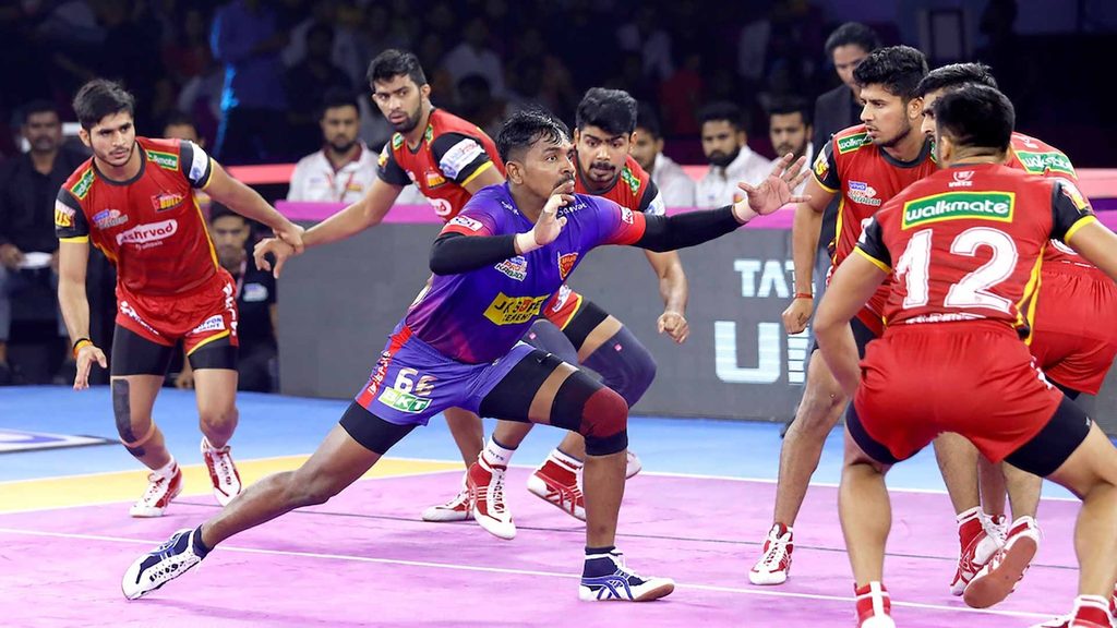 Match 105: Dabang Delhi K.C. Vs Bengaluru Bulls