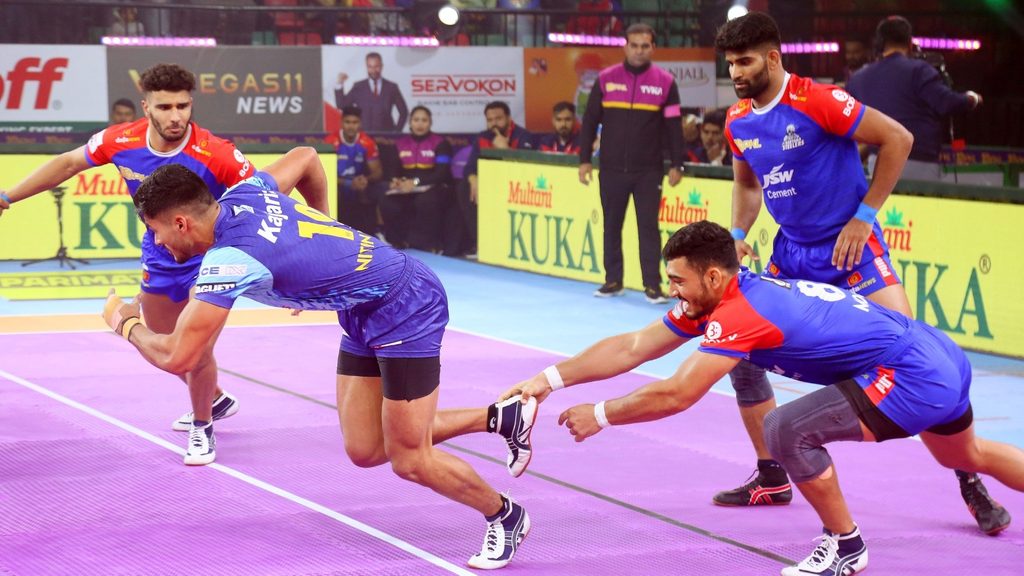 Haryana Steelers Beat Bengal Warriors 41-36 In Match 95 Of Pro Kabaddi ...