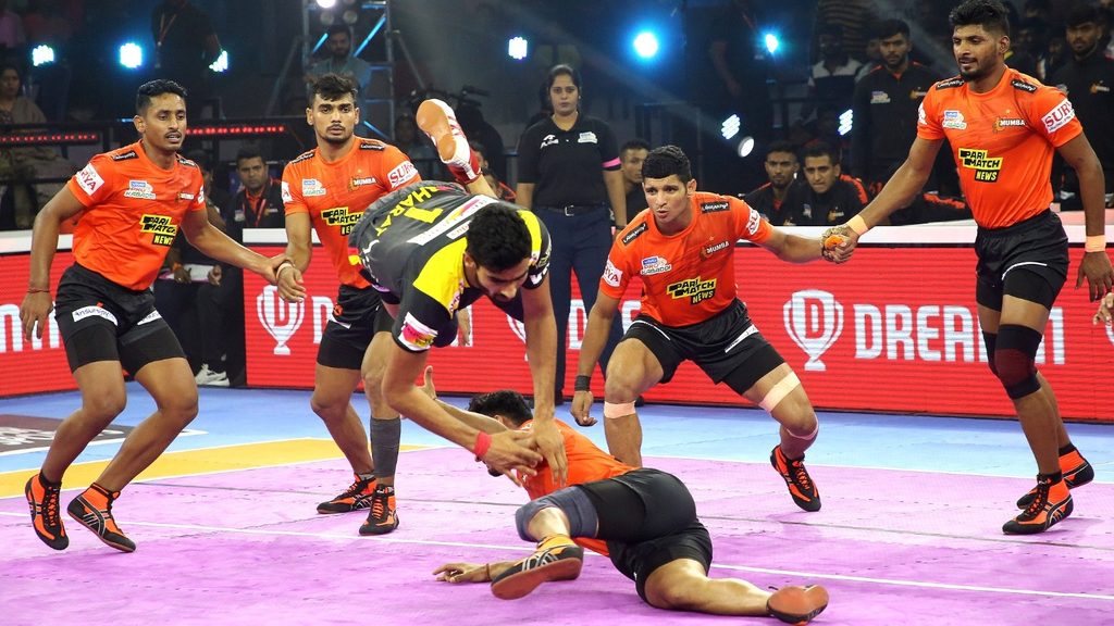 Bengaluru Bulls Beat U Mumba To Register Back-to-back Wins In Vivo Pro ...