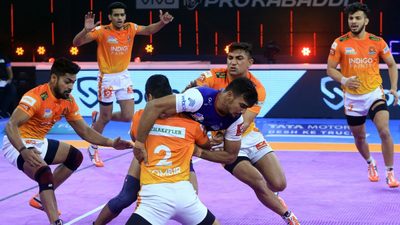 Pro Kabaddi 2019 Highlights, Jaipur Pink Panthers vs UP Yoddha in Pune:  Yoddha edge out Panthers-Sports News , Firstpost