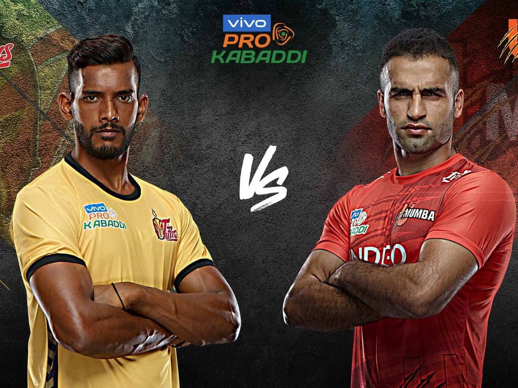 U Mumba Face Telugu Titans in Pro Kabaddi League Season 3 Opener