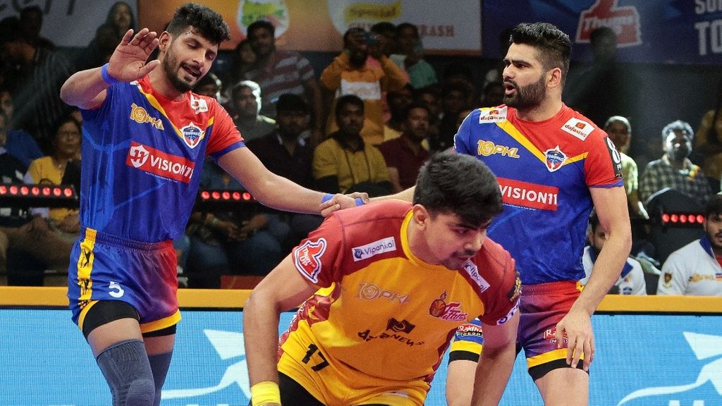 Telugu Titans Beat U.P. Yoddhas 49-32 In Match 81 Of Pro Kabaddi League ...