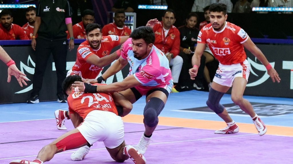 Match Highlights Gujarat Giants Vs Jaipur Pink Panthers December Pkl Season