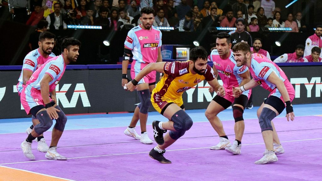 Match Highlights Jaipur Pink Panthers Vs Telugu Titans November Pkl Season