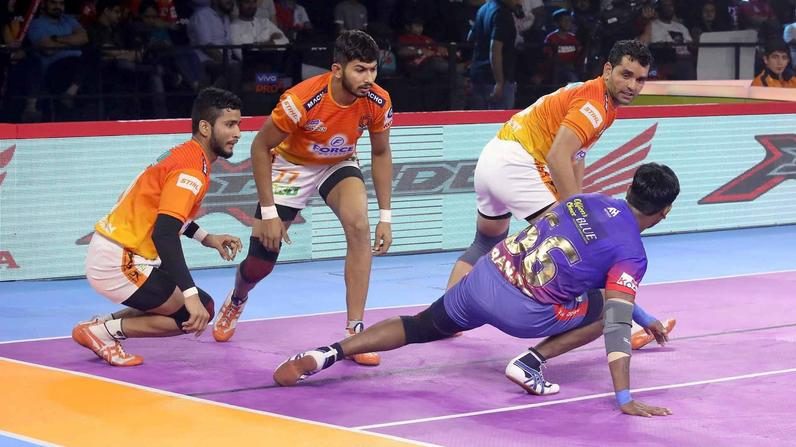 Image result for dabang delhi vs puneri paltan