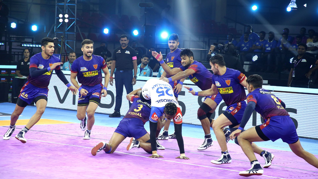 Match 25: Dabang Delhi K.C. Vs Haryana Steelers