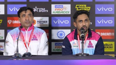 Jaipur Pink Panthers 32-22 U Mumba Highlights, Pro Kabaddi 2022: Jaipur  jumps on 2nd spot after 10-point win over U Mumba - Sportstar