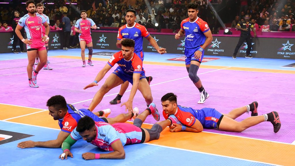 Jaipur Pink Panthers Vs Haryana Steelers In Semi-final 2 Of Pro Kabaddi ...