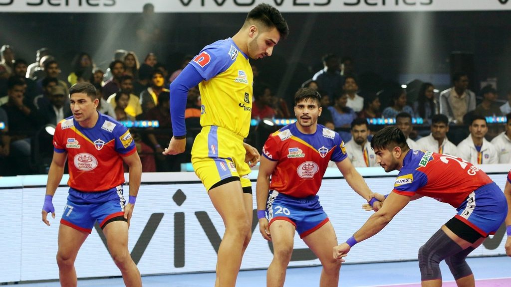 Tamil Thalaivas Defeat U P Yoddhas To Qualify For Vivo Pro Kabaddi Season Playoffs