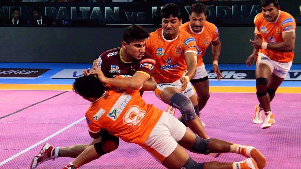 Pro Kabaddi 2017: Puneri Paltan down Patna Pirates, Jaipur Pink Panthers  snatch narrow win against UP Yoddha