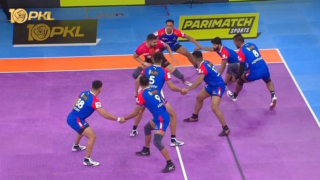 Bharat’s 5-point Super Raid vs Haryana Steelers | Moment of the Day ...